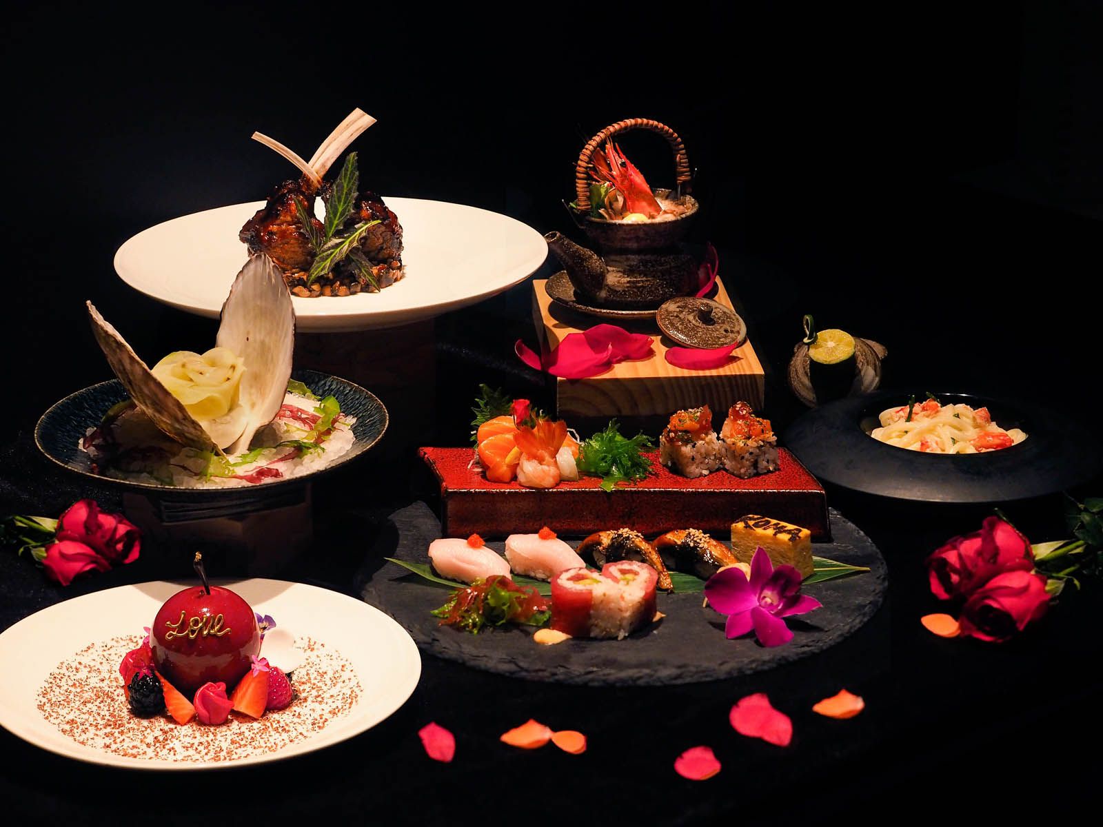 Koma's Valentine's Day menu