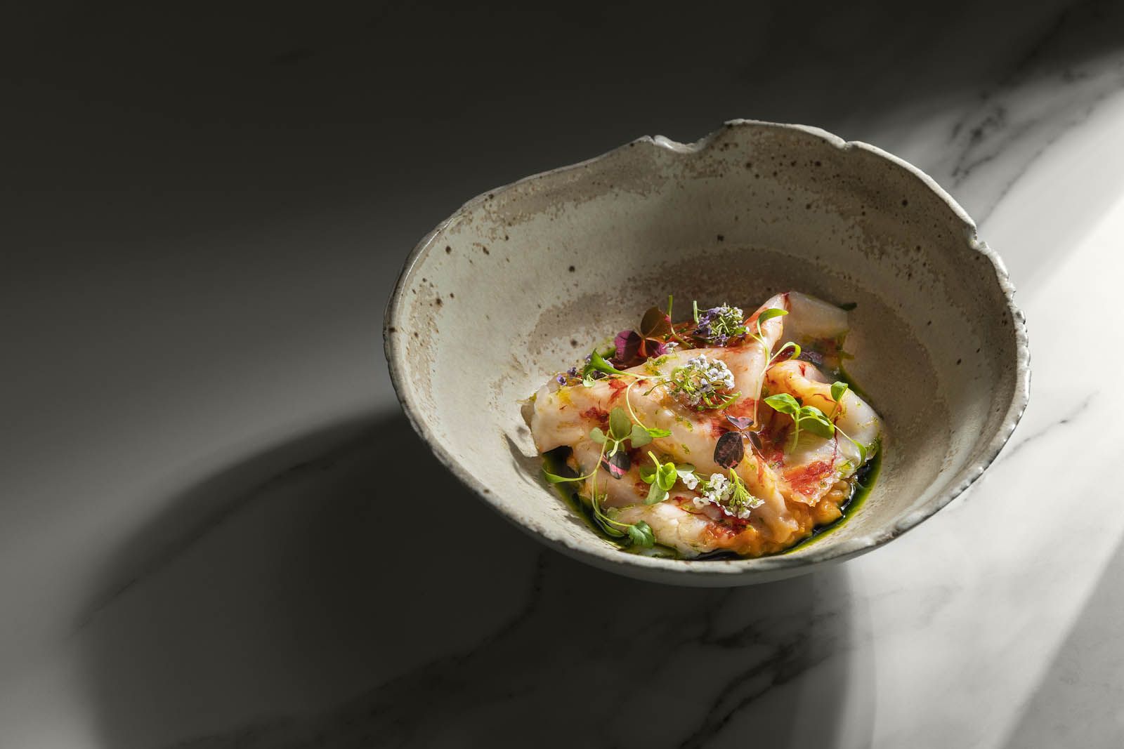 Scarlet prawn
