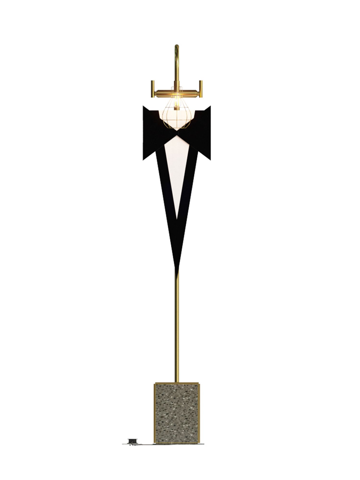 Laat The Cold Song floor lamp by Alvin Tan and Cherin Tan, from Art Now