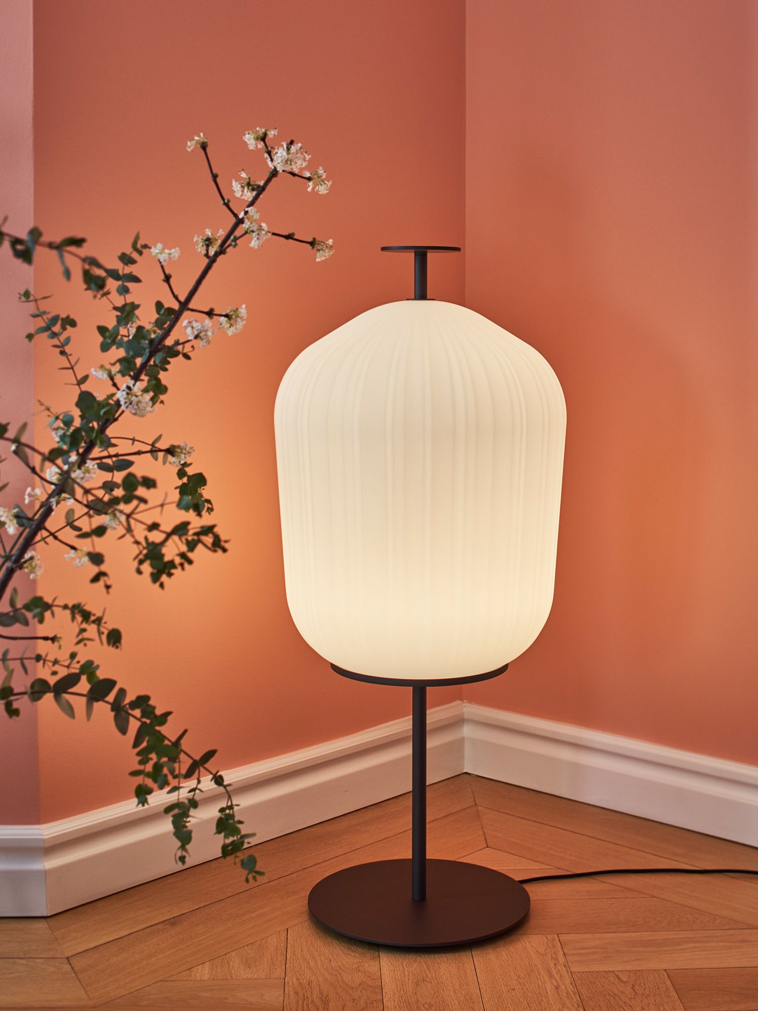 Classicon Plissée floor lamp by Sebastian Herkner, from Space Furniture