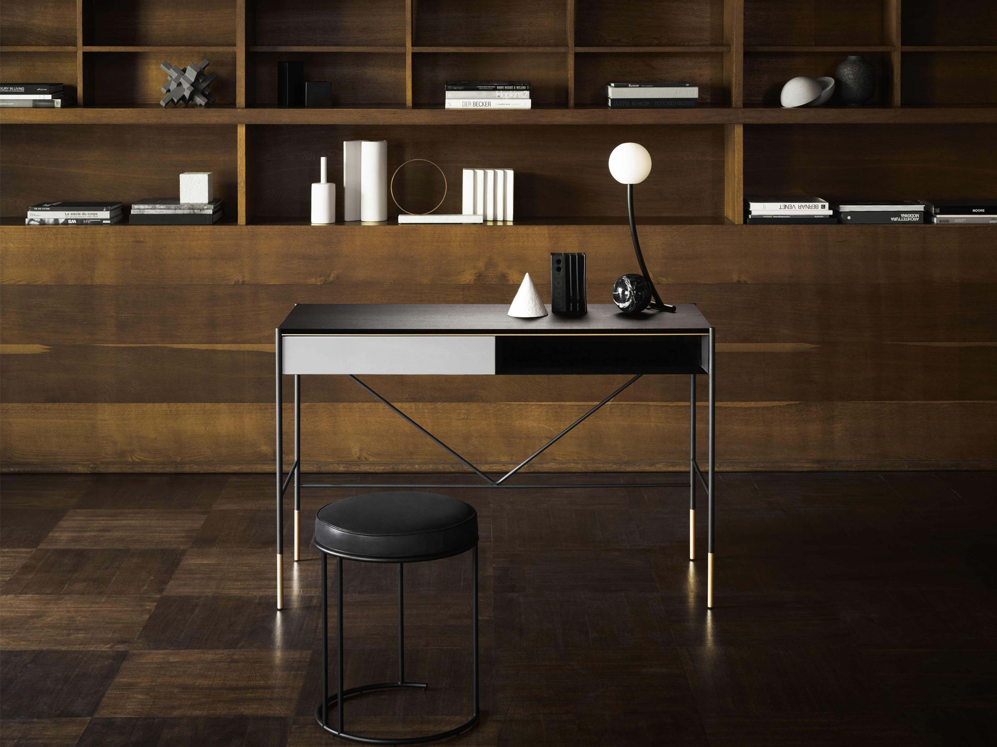 Living Divani Era Scrittoio table by David Lopez Quincoces, from Space Furniture