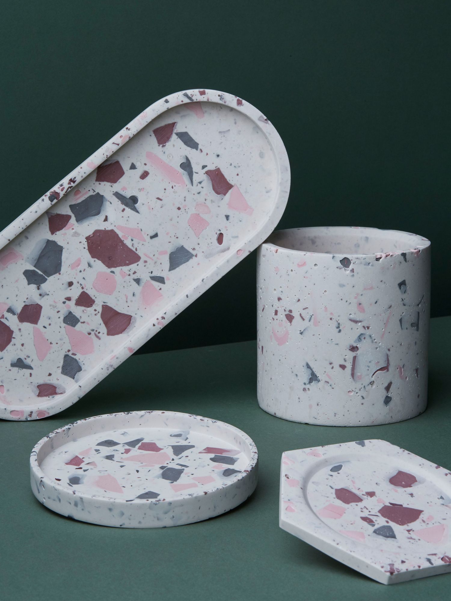 The trinket trays from Grams are equally sustainable and aesthetically pleasing