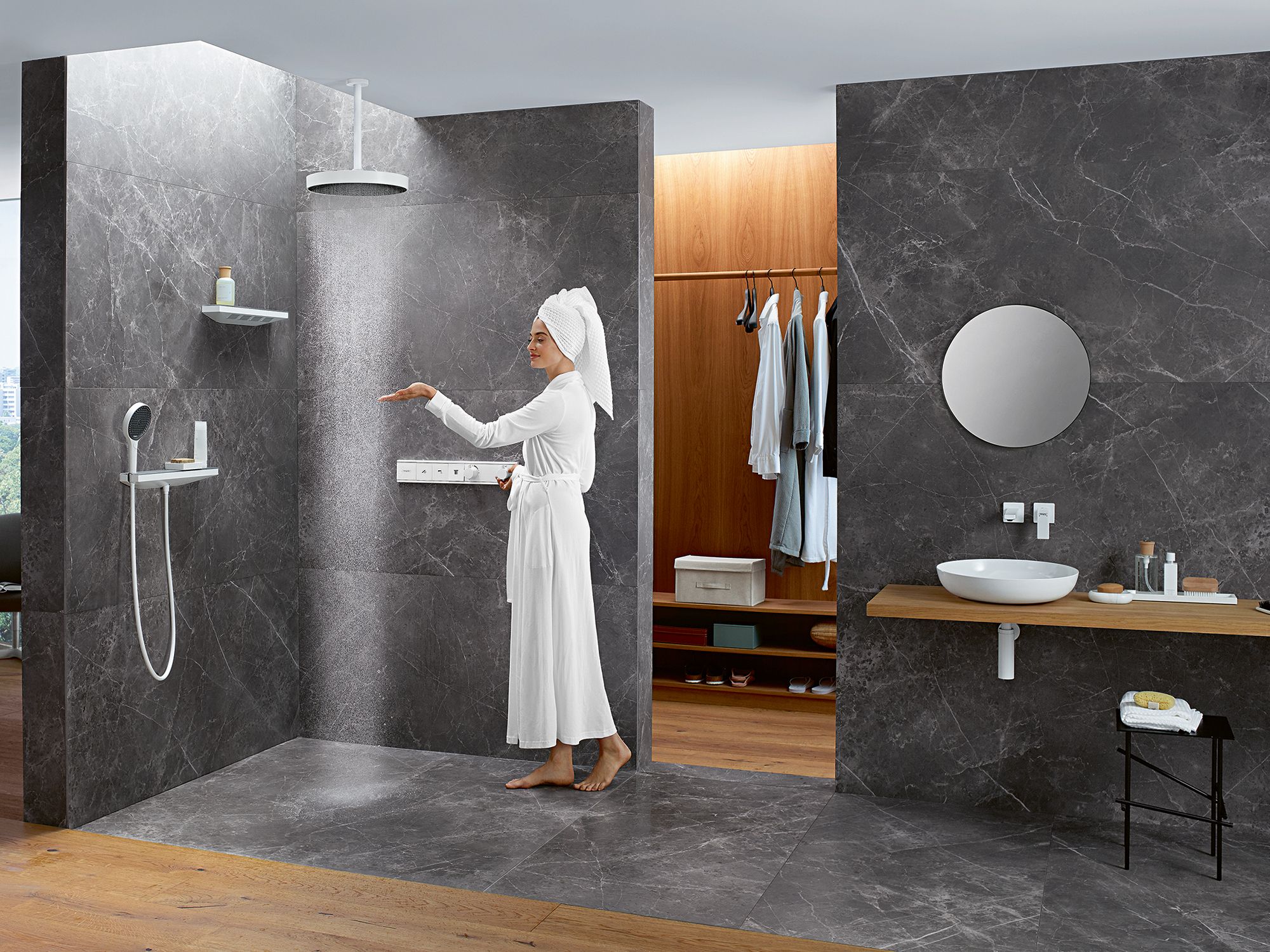Hansgrohe's Rainfinity shower
