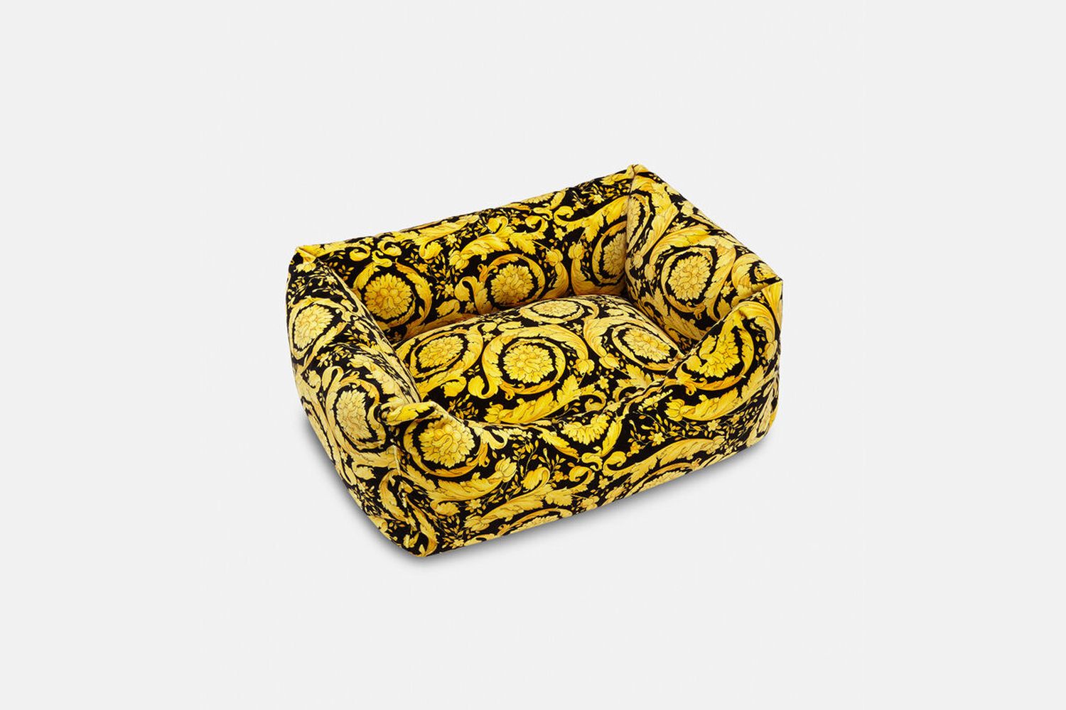 Barocco Print Dog Bed, from Versace