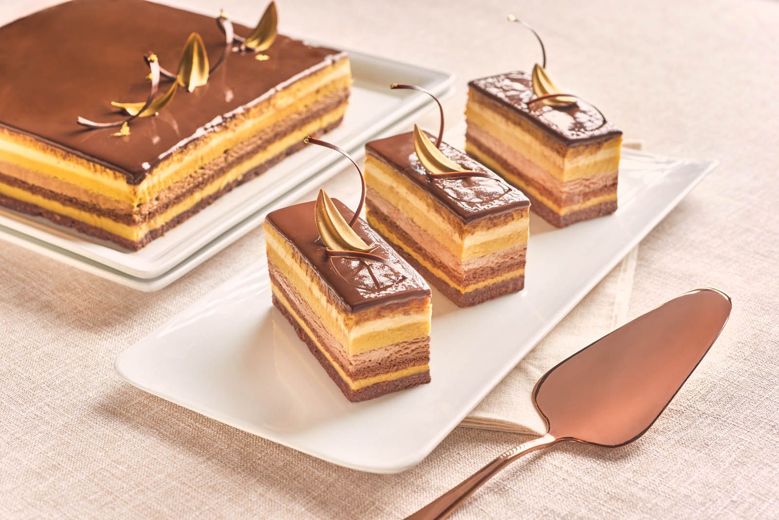 D24 Trio Chocolate Cake