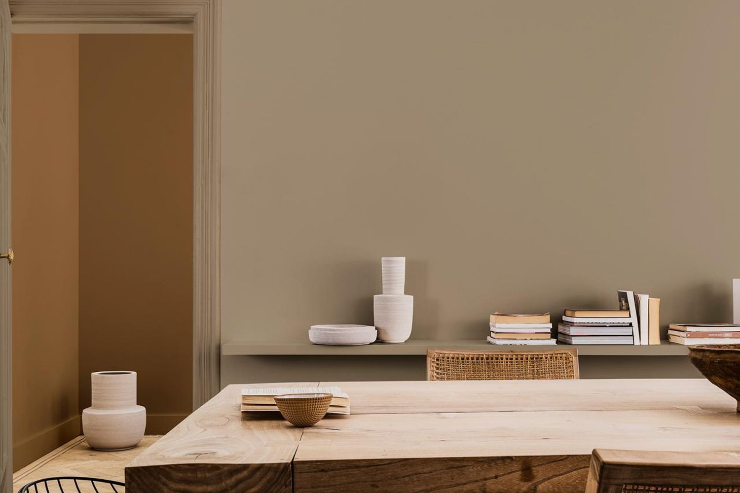Brave Ground, a warm, versatile shade of brown, is Dulux's Colour of the Year 2021