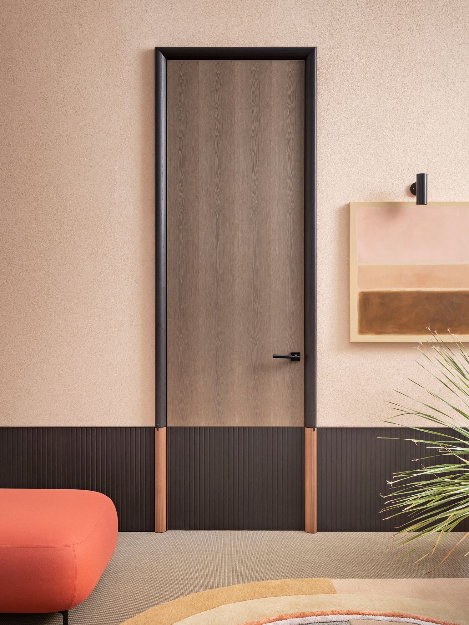 Lualdi Ying door collection, designed by Steve Leung Design Group