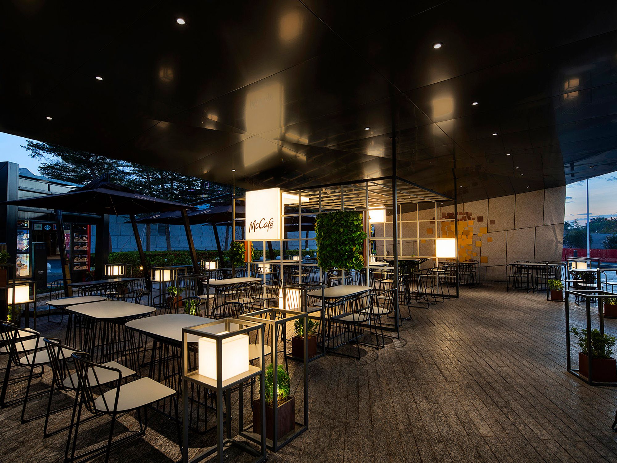 McDonald's Shenzhen restaurant, designed by Steve Leung