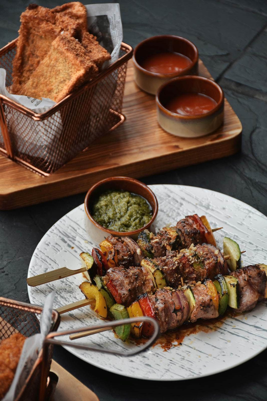 Tapas menu