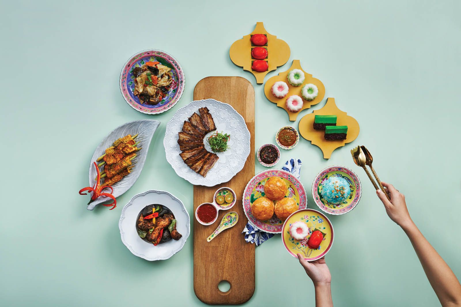 Peppermint Peranakan buffet