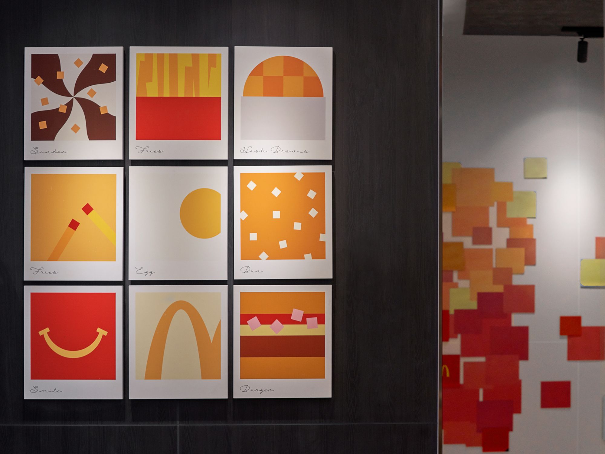 McDonald's Chengdu Cube flagship restaurant, designed by Steve Leung