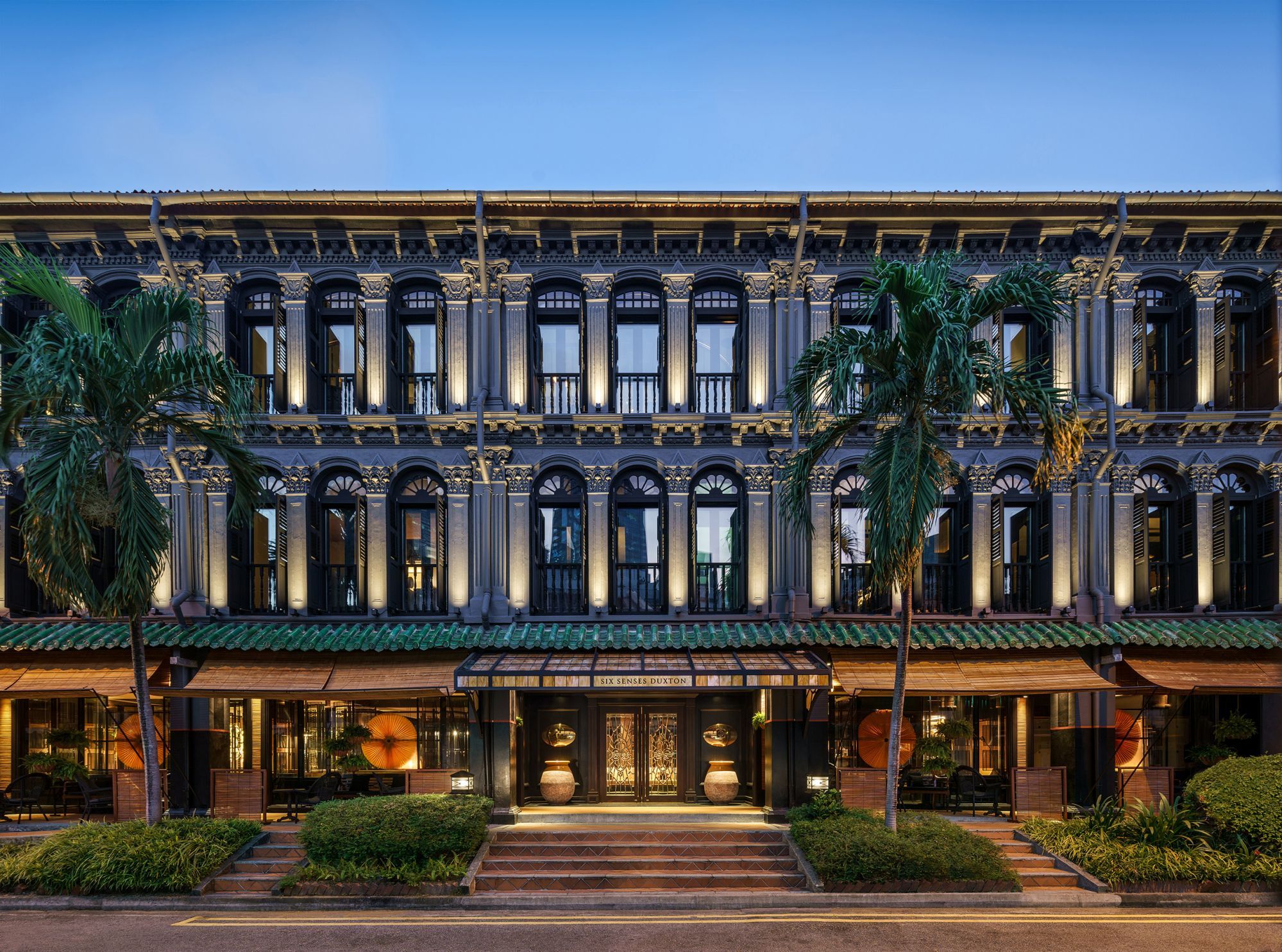 The shophouse exterior (Image: Duxton Reserve Singapore)
