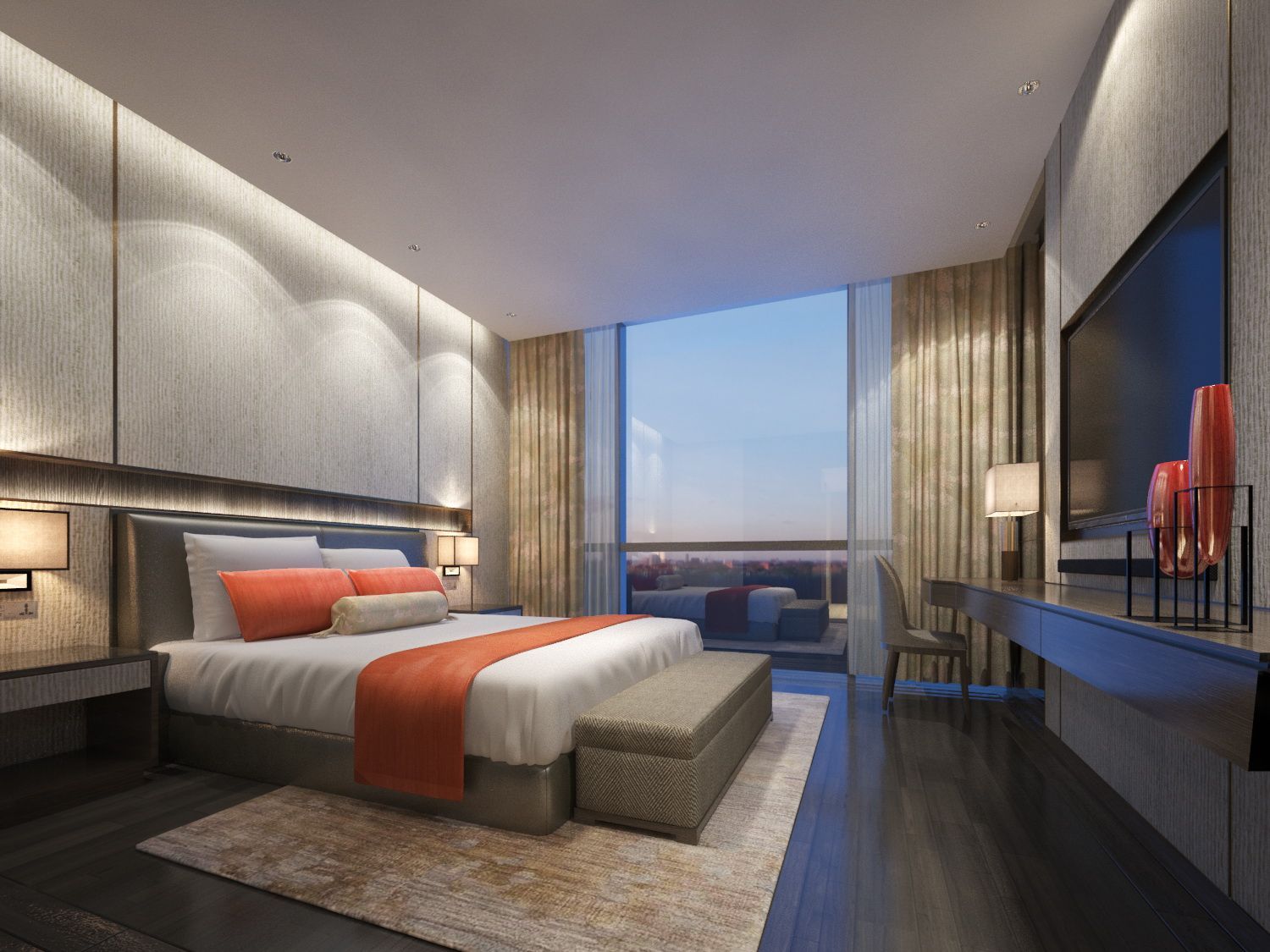 Dusit Executive Club room (Image: Dusit Thani Laguna Singapore)