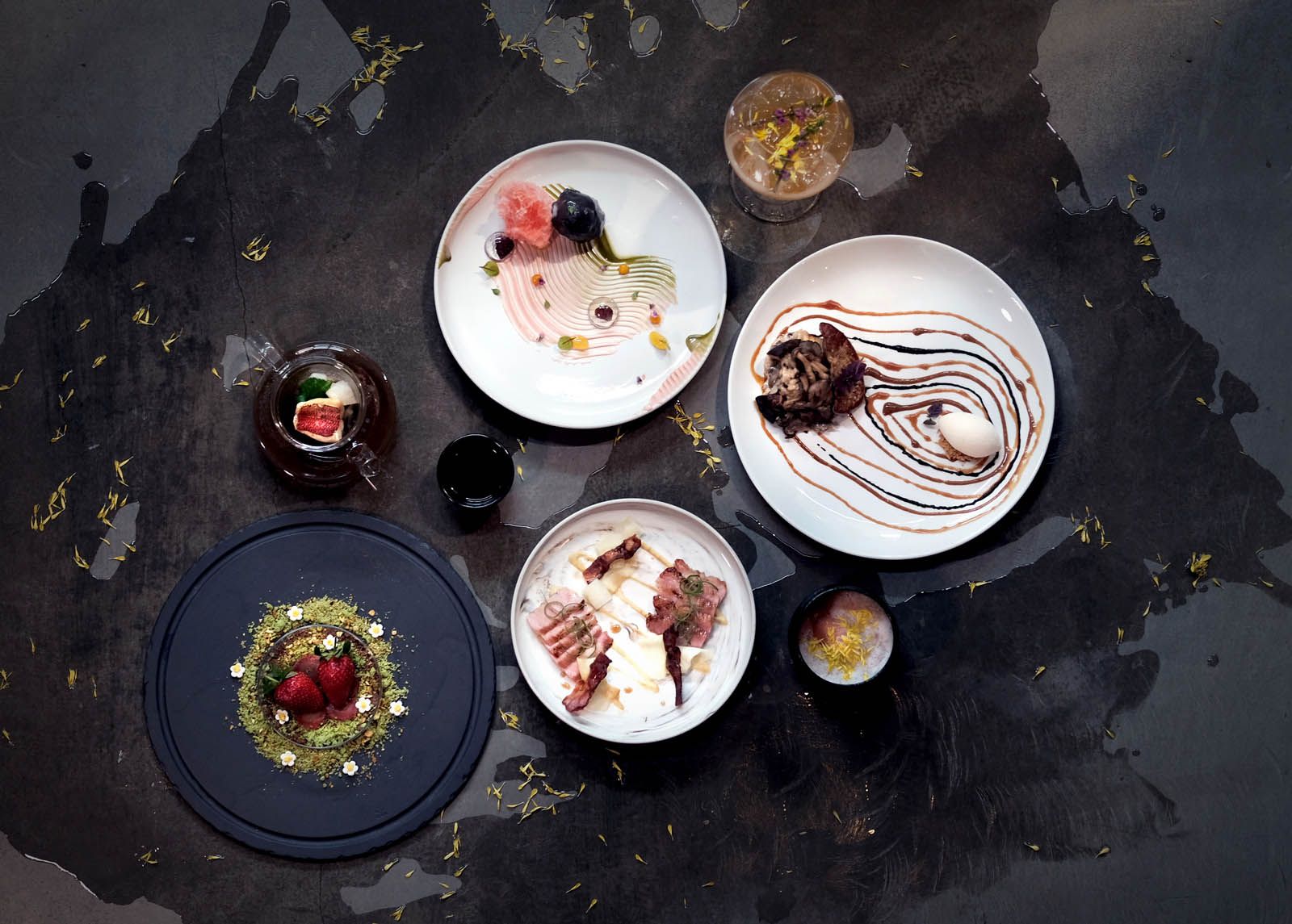 Akira Back x Janice Wong tasting menu