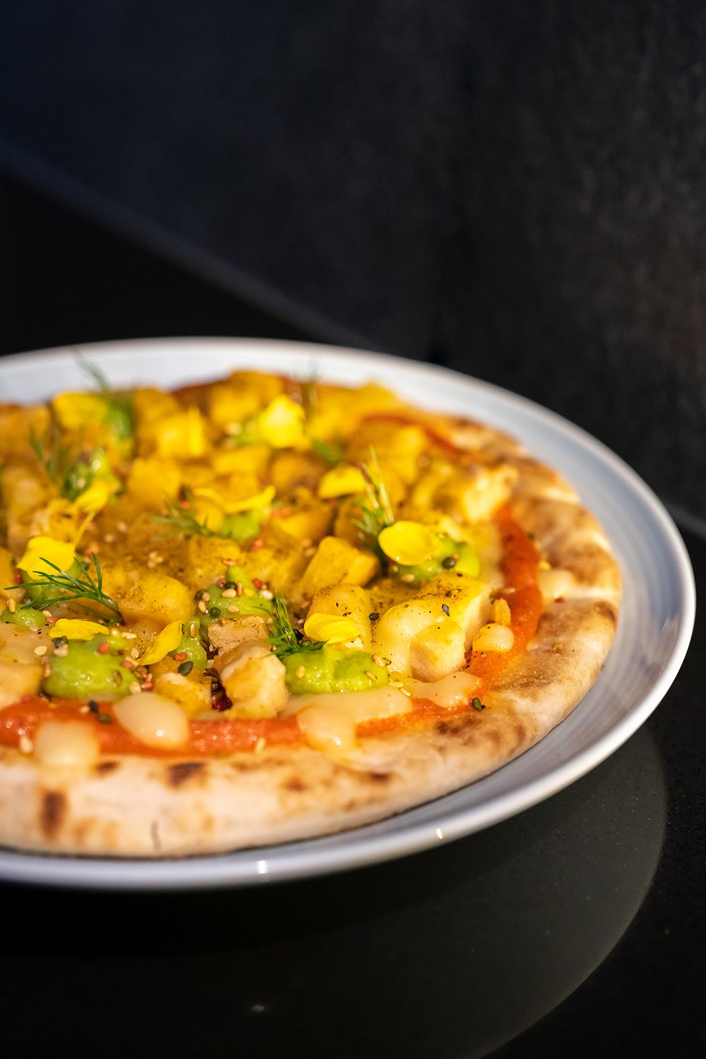 Tindle Chicken Manakish