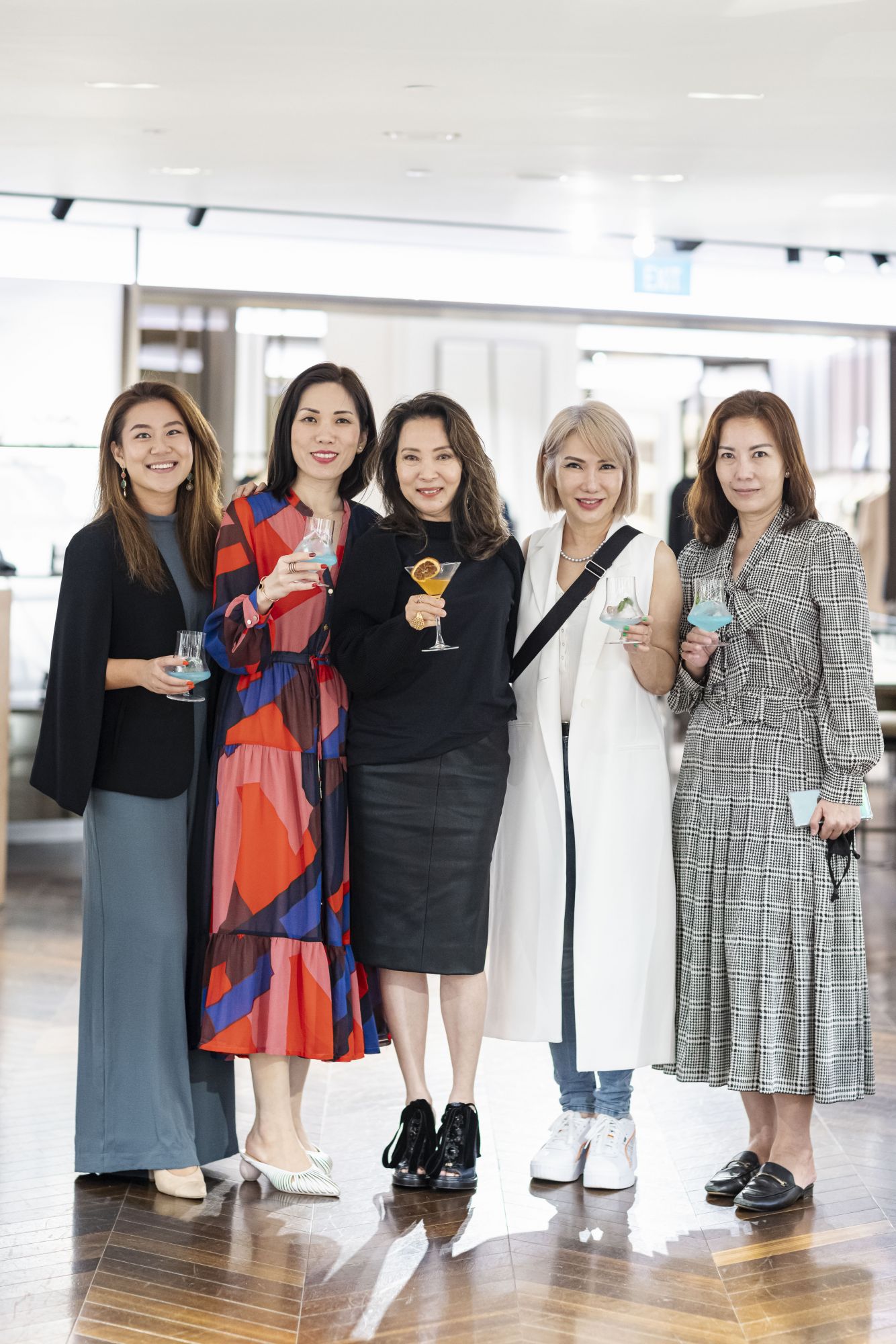 Amelia Yeo, Kellyn Lee, Joyce Ang, Jessie Foo, Laura Low