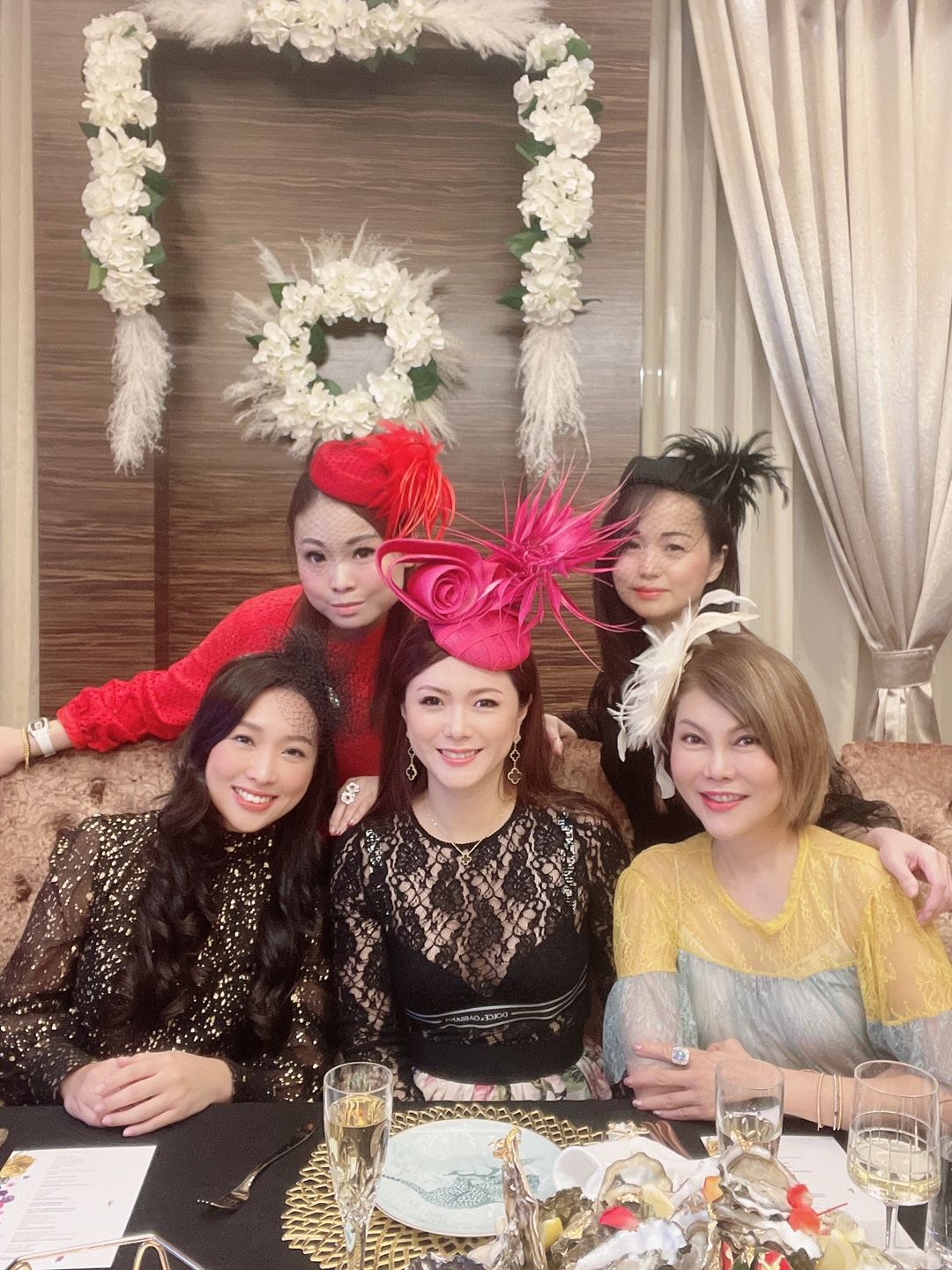 Lisa Ganesh, Vivien Ang, Chermaine Pang, Tonya Tan, Sharon Lim