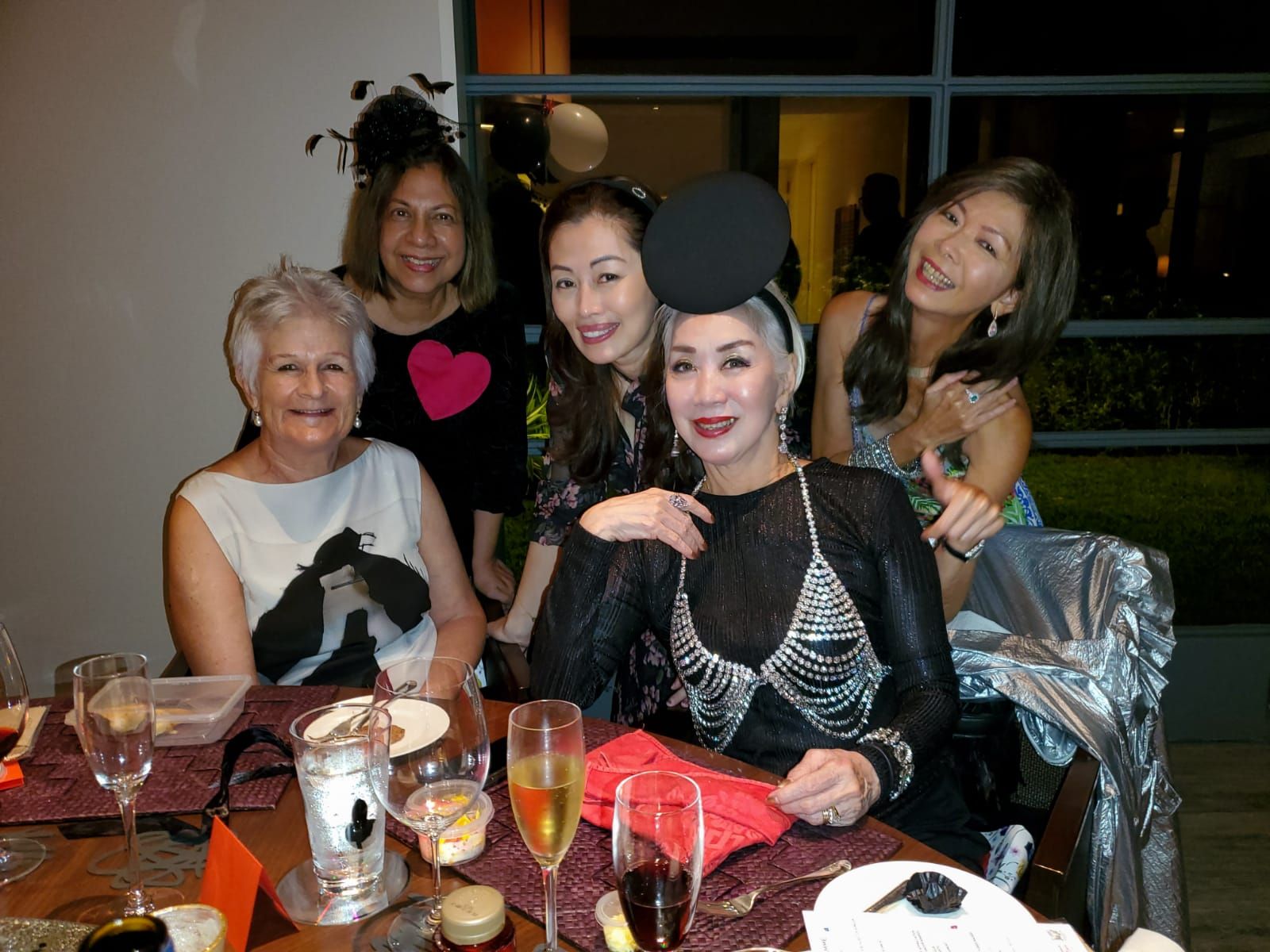 Christine Lim, Serene Tan, Peggy Jeffs, Dolly Cheong