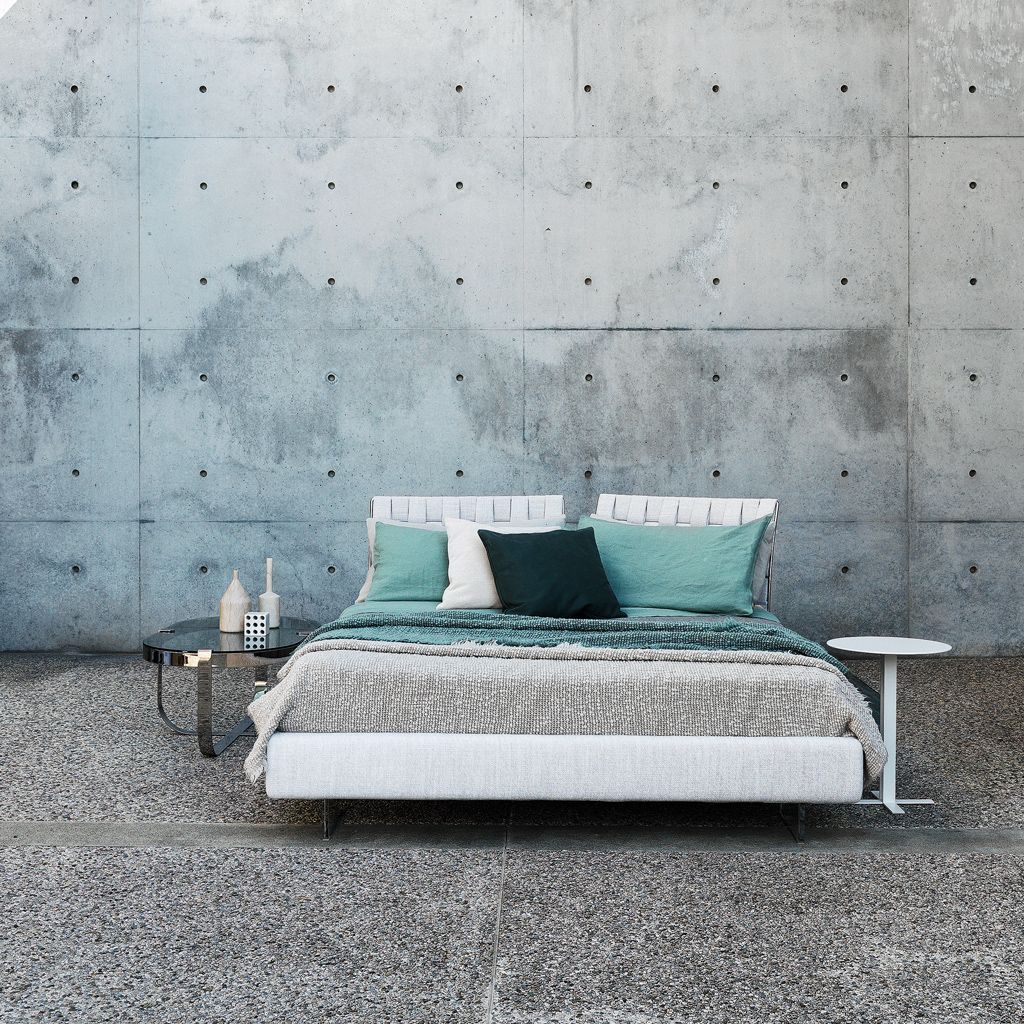 Saba Italia Limes bed by Sergio Bicego, from P5 Studio