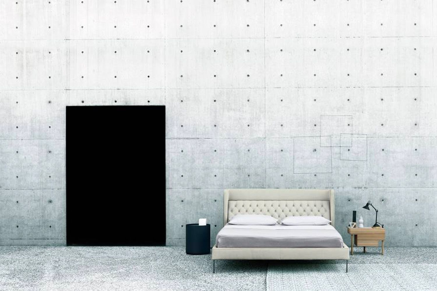 Lipp bed by Piero Lissoni, from Living Divani