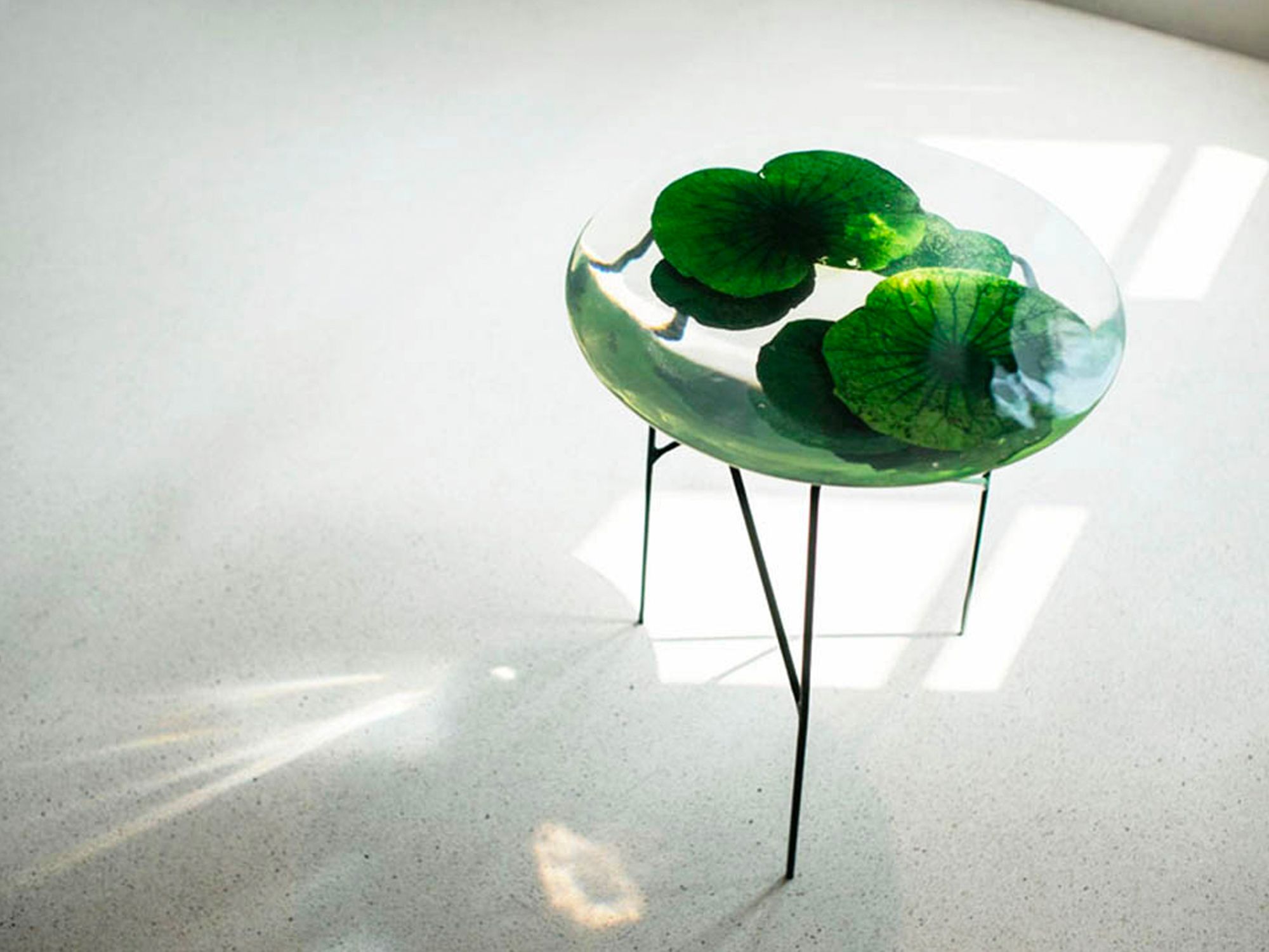 Float coffee table by Olivia Lee, from Industry+