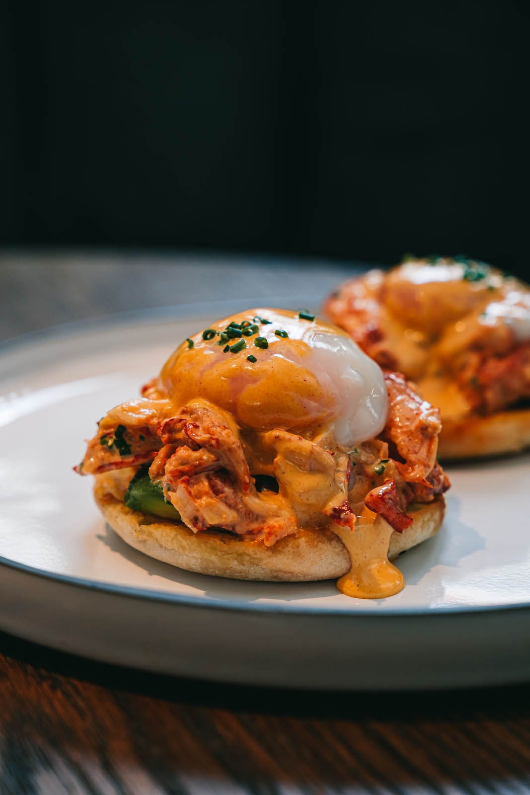 Lobster eggs benedict at Burger & Lobster