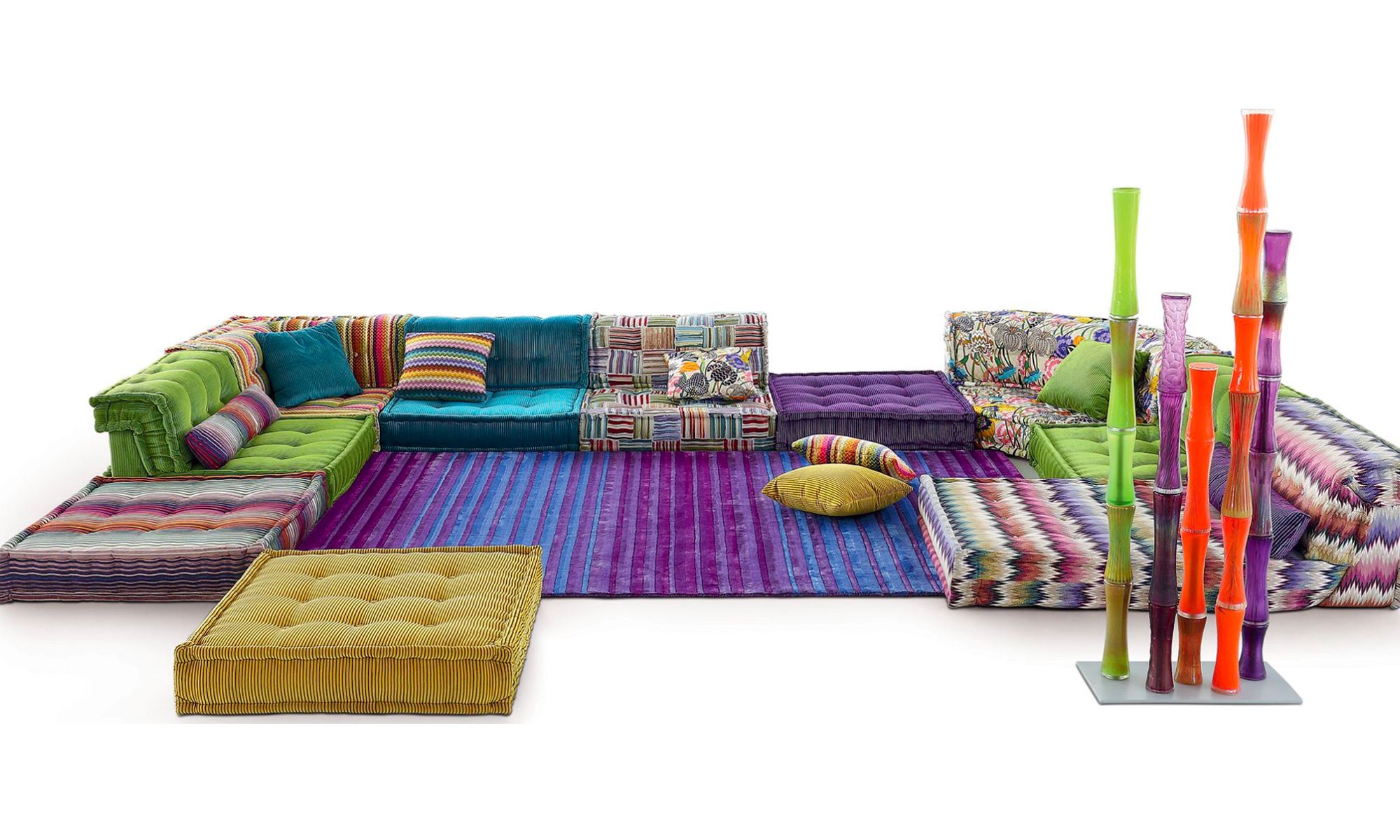 Mah Jong sofa by Hans Hopfer, from Roche Bobois