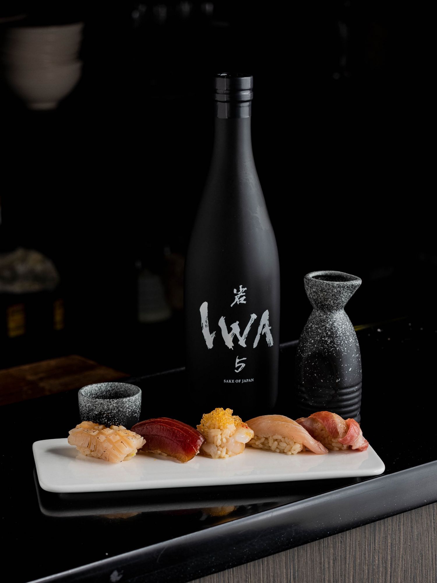 Music-driven omakase menu