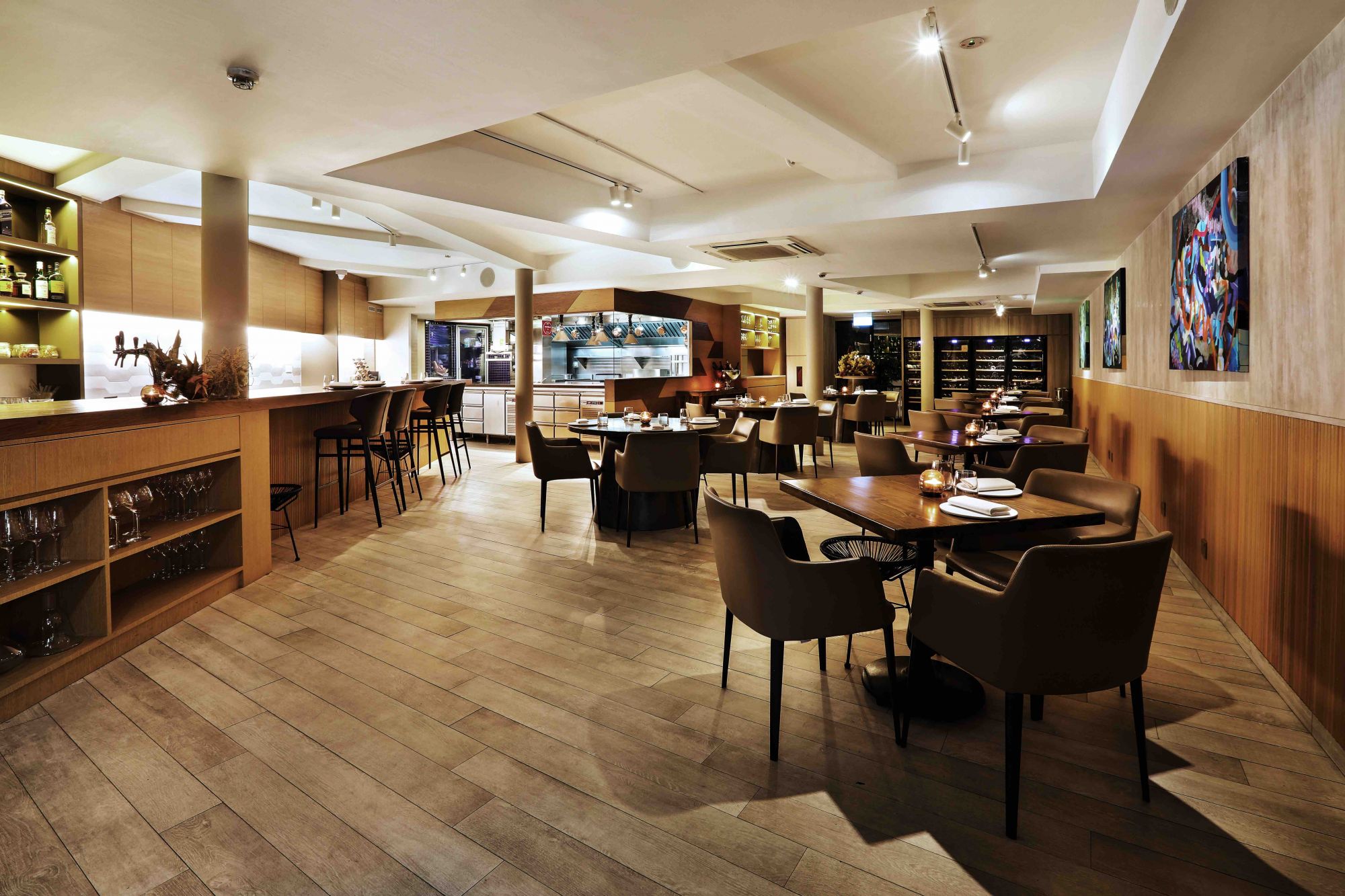 Restaurant Meta's updated interiors