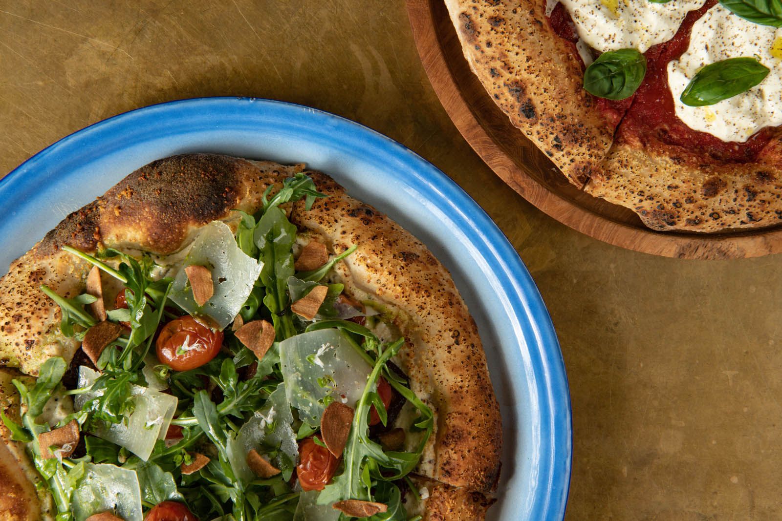 Ricotta pizza