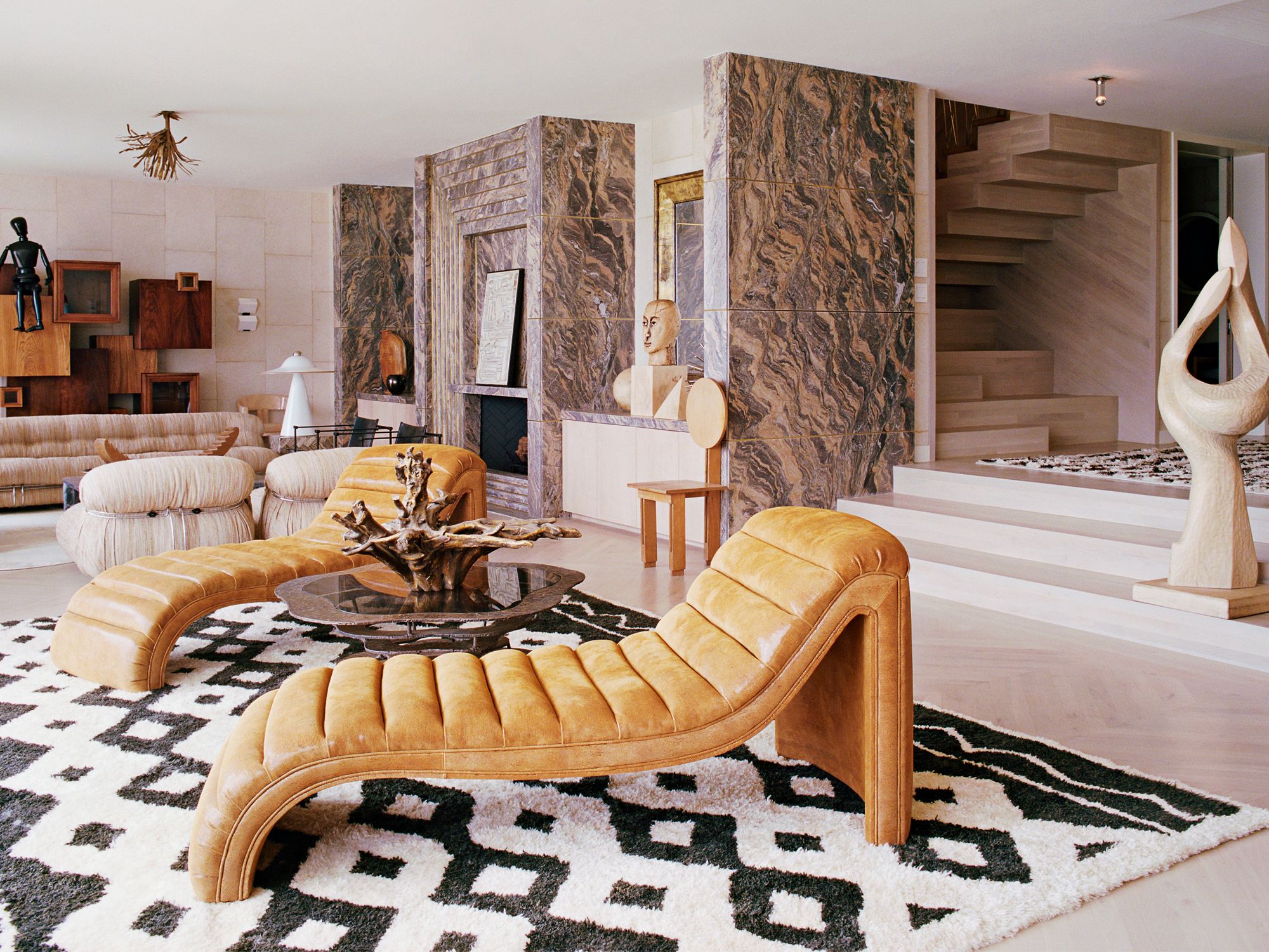 American designer Kelly Wearstler's Malibu residence, designed by herself (Image: François Halard, courtesy of Kelly Wearstler)