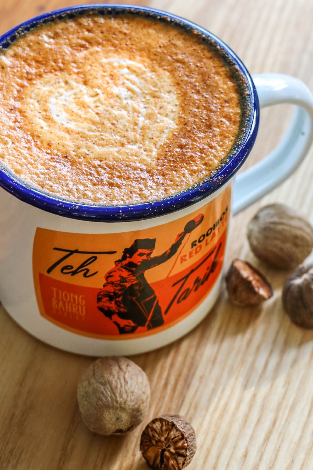 Nutmeg teh halia