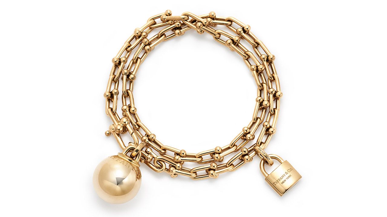 Rosé Tiffany Hardware bracelet