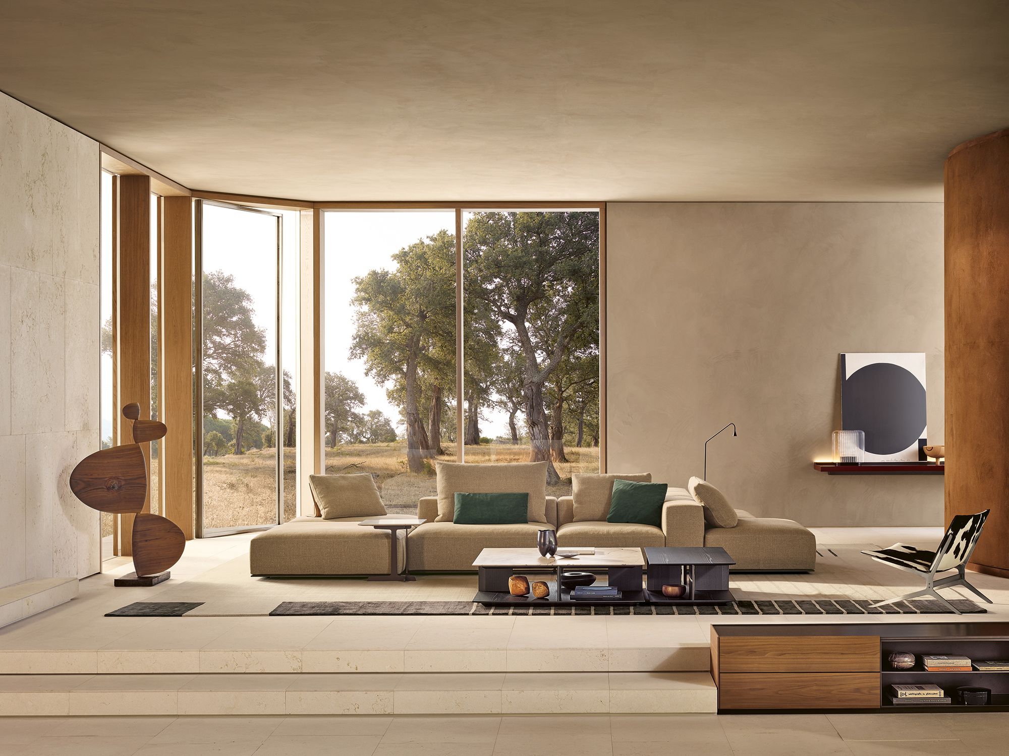 Poliform Westside sofa by Jean-Marie Massaud, from Space Furniture