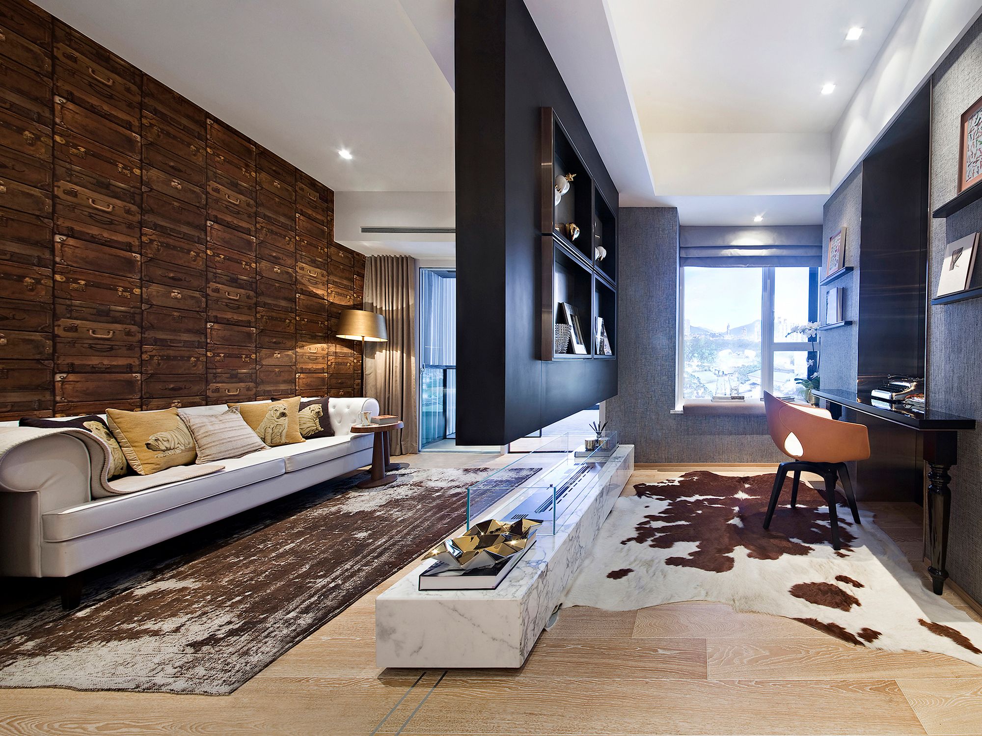 The Yoo Residence in Hong Kong is the first project by the firm for the Yoo Group