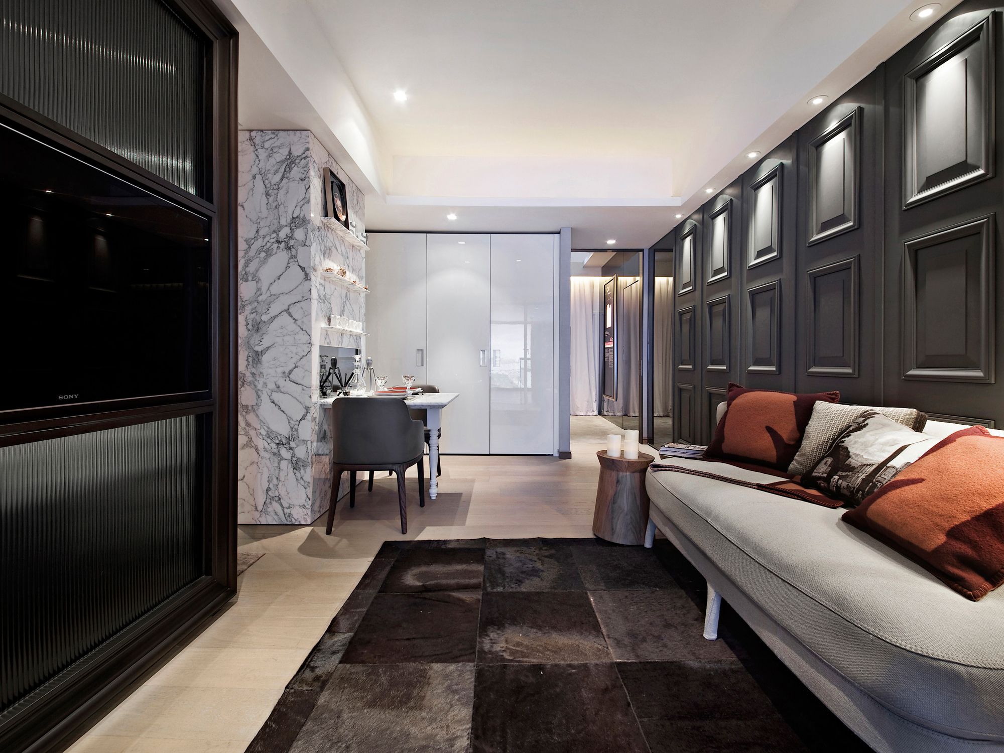 The Yoo Residence in Hong Kong is the first project by the firm for the Yoo Group