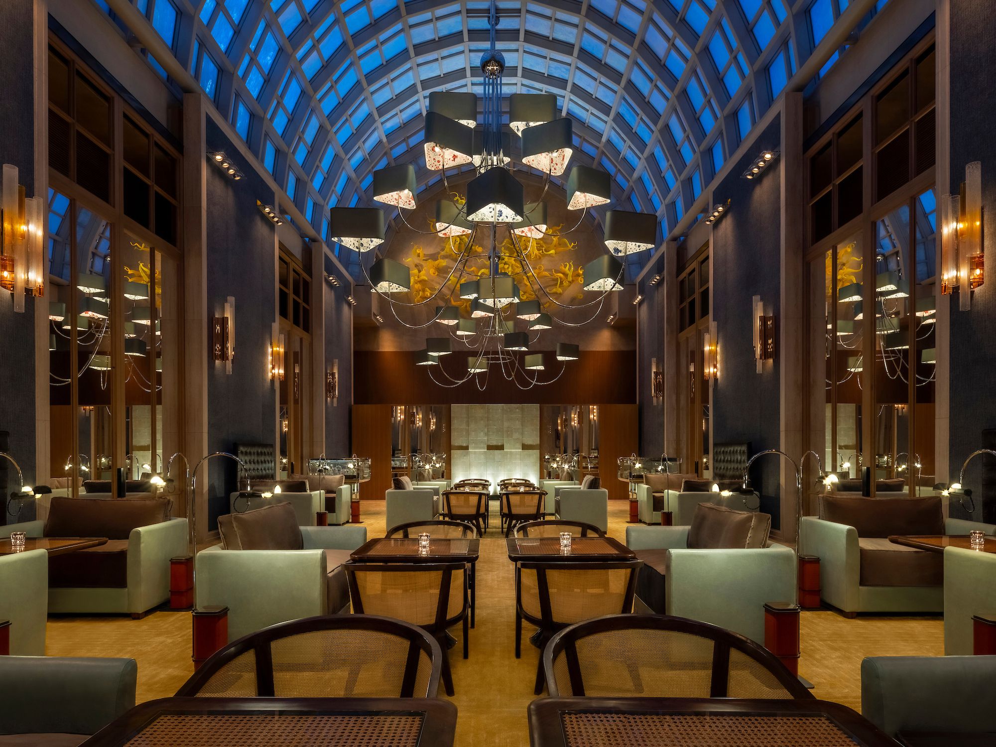 The lounge area at Ritz-Carlton Millenia Singapore’s new East Wing