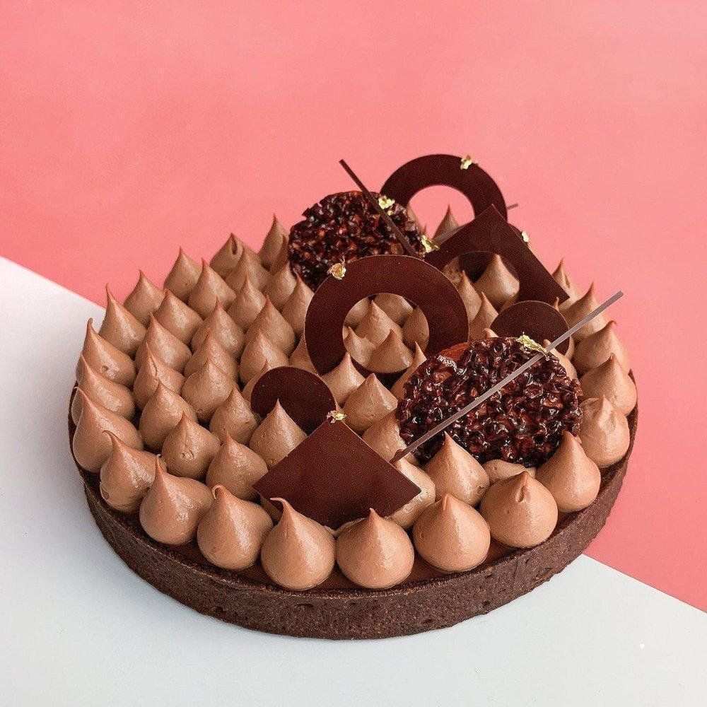 Chocolate Hazelnut Tart