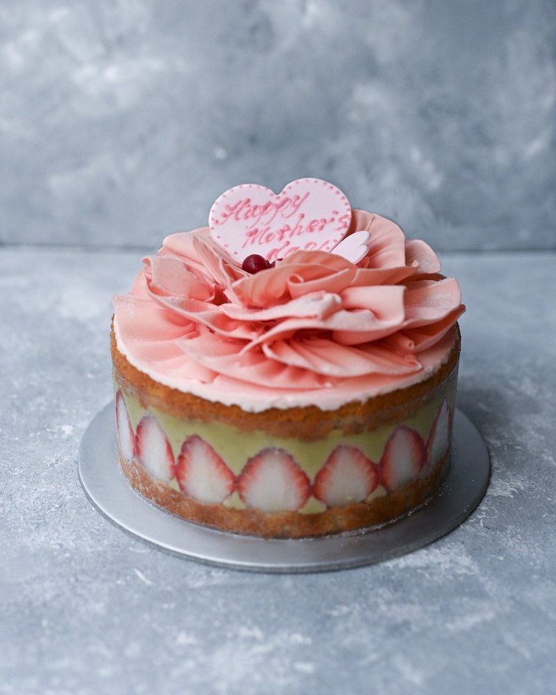 Mother’s Day Pistachio Fraisier