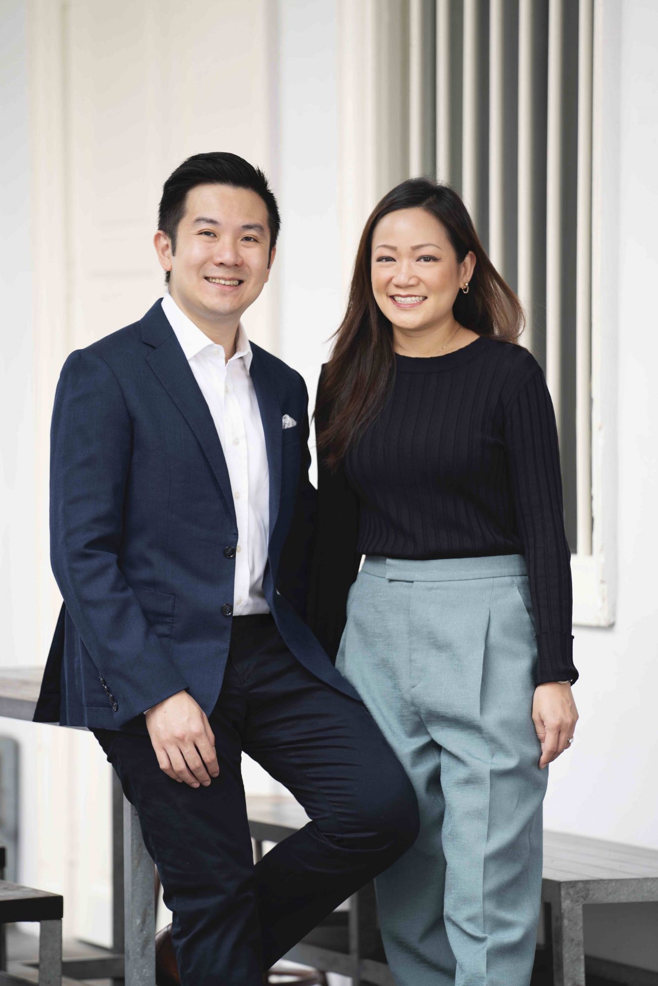 Indra Kantono and Gan Guoyi