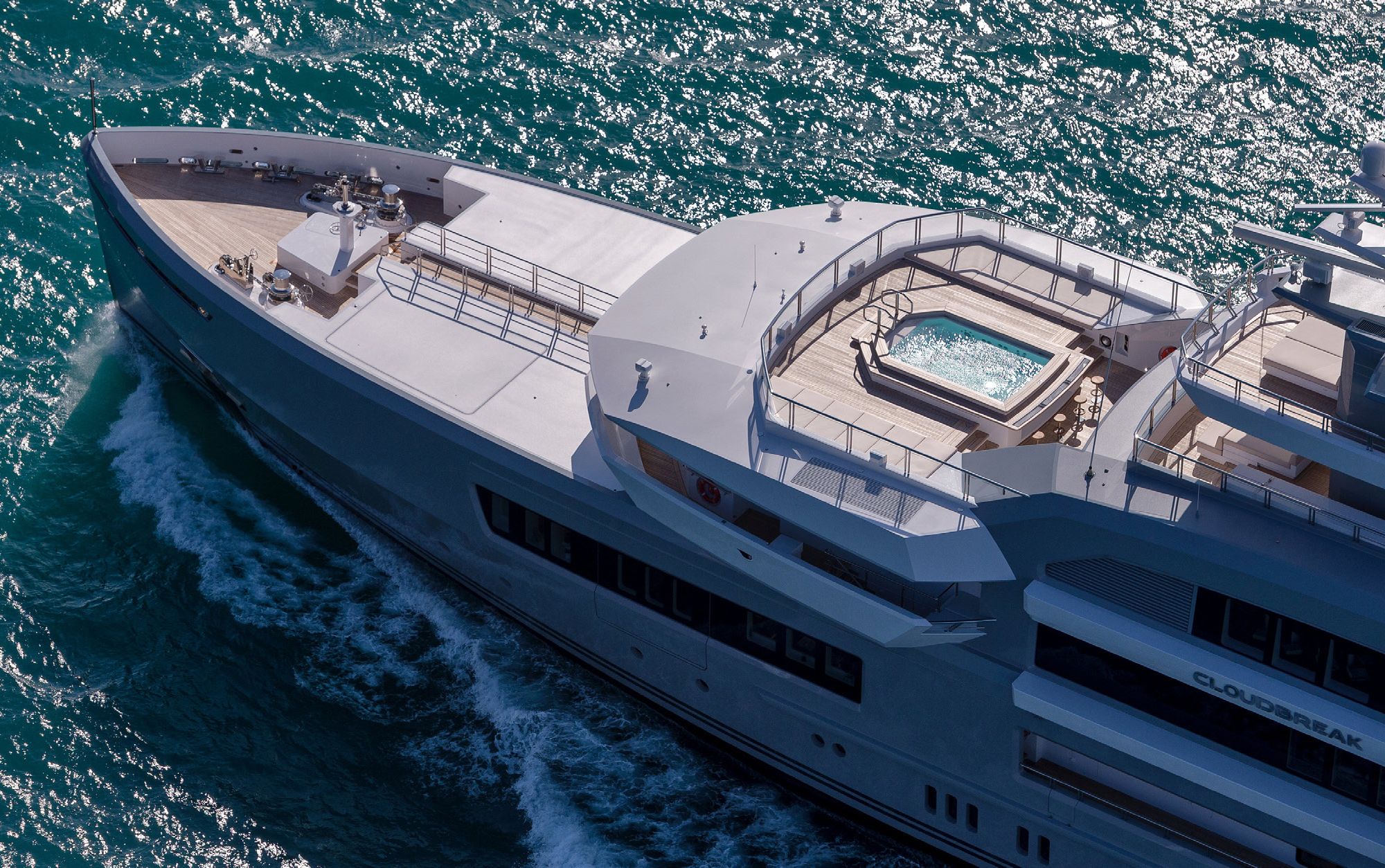 Abeking & Rasmussen’s explorer yacht Cloudbreak, designed by Liaigre