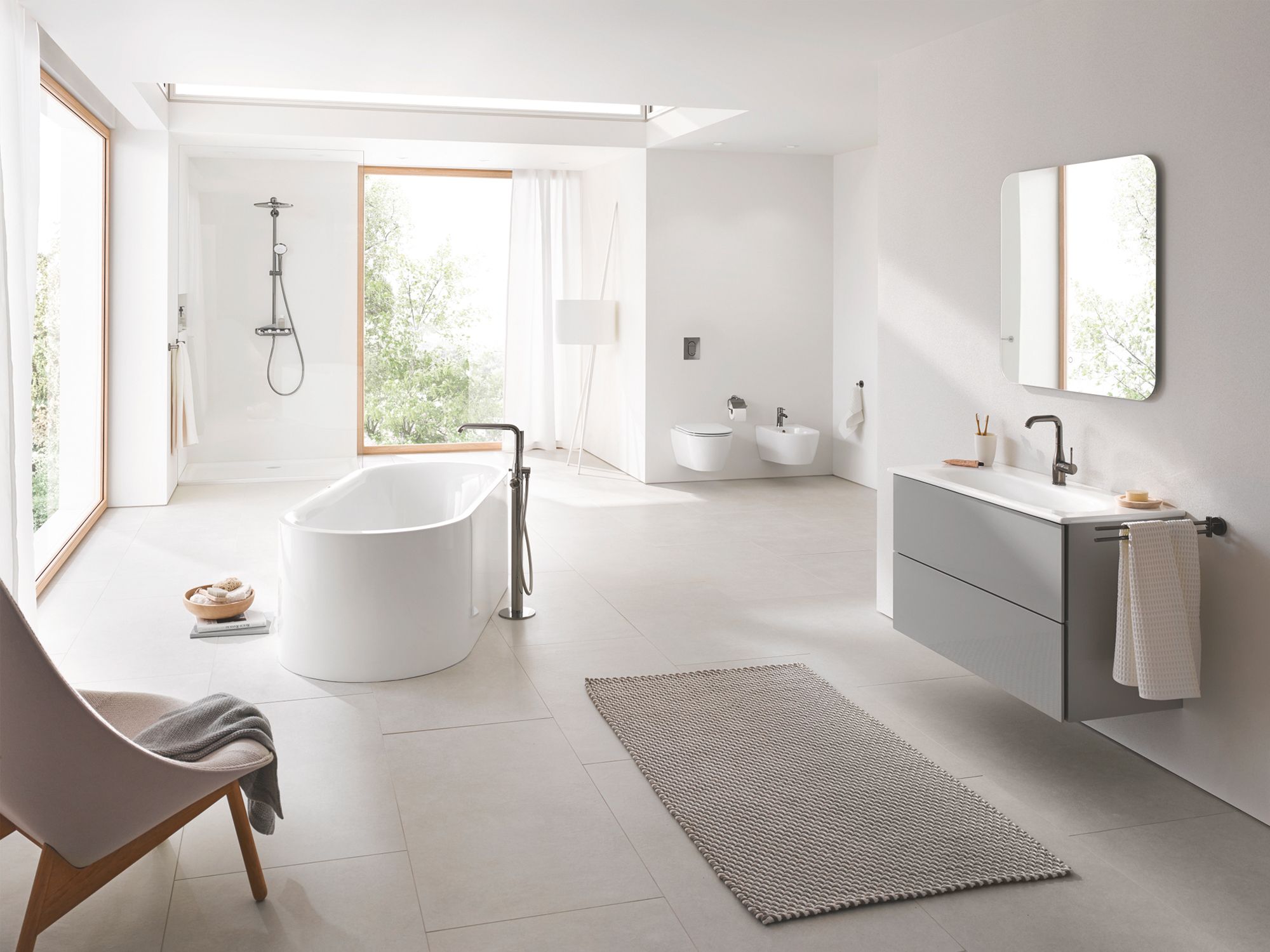 The Essence collection of bathroom fittings from Grohe