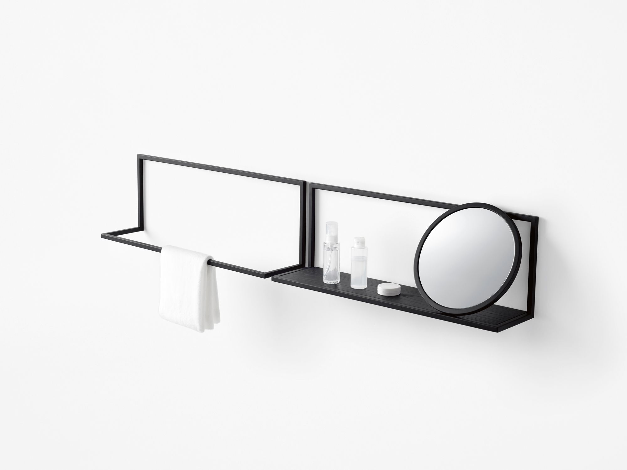 Stellar Works Frame towel bar by Nendo, from P5 Studio