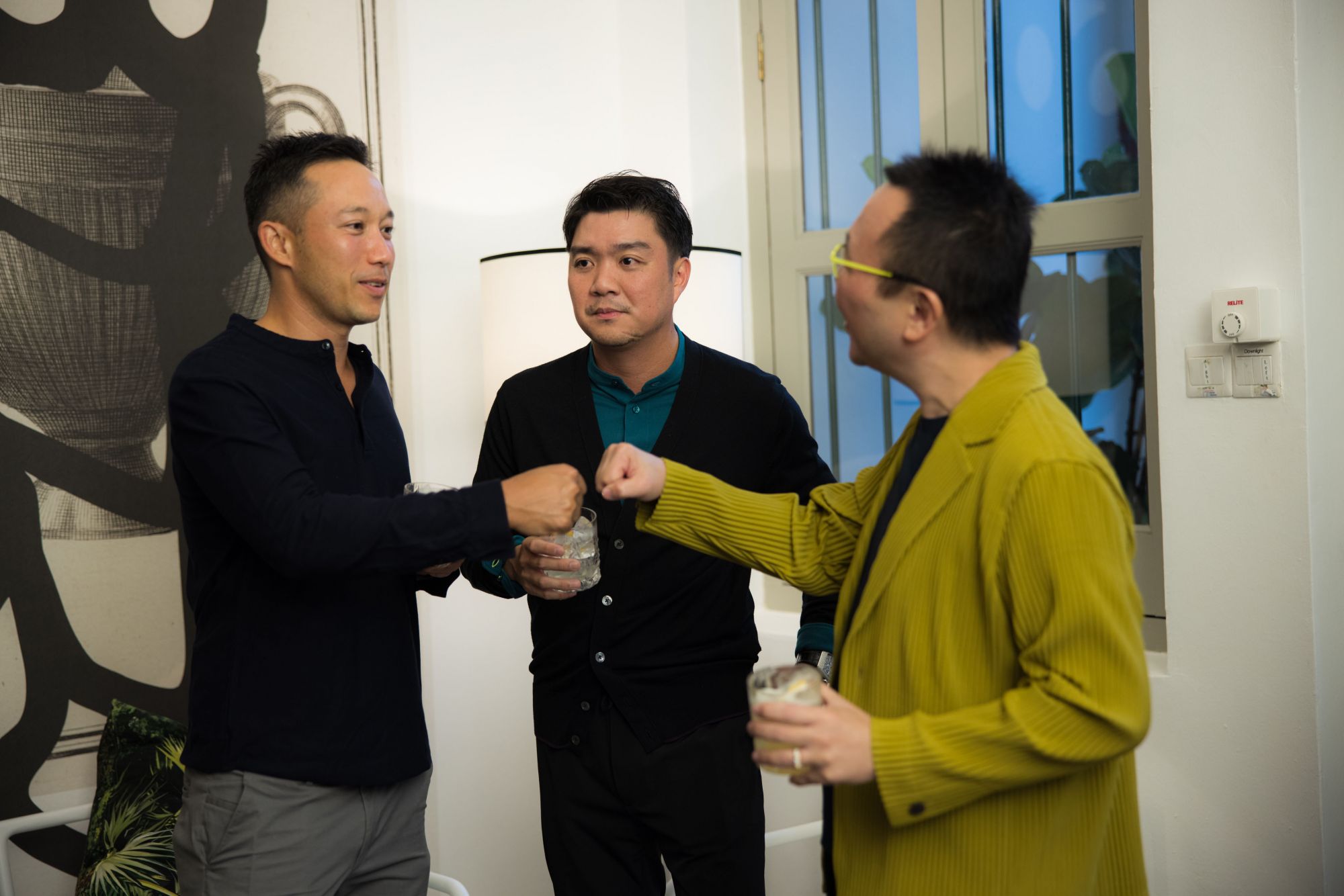Andre Huber, Shaun Tay, Chan Kok Weng