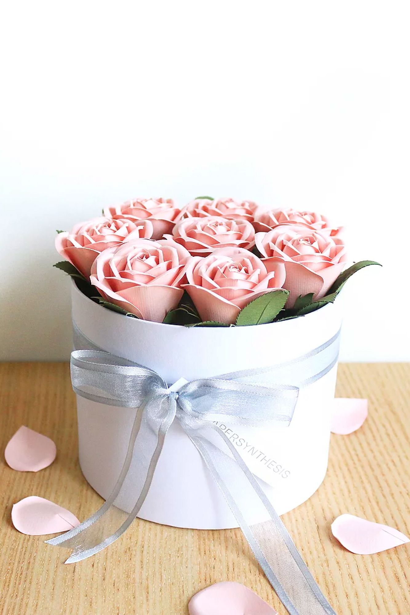 Pink Rose Box from Paper Synthesis