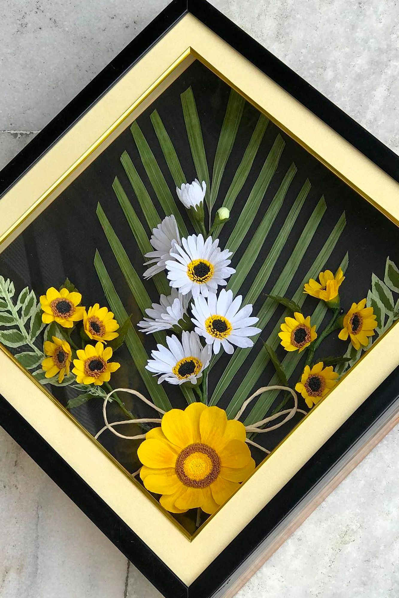 Sunny Shadow Box by The Paper Bloom