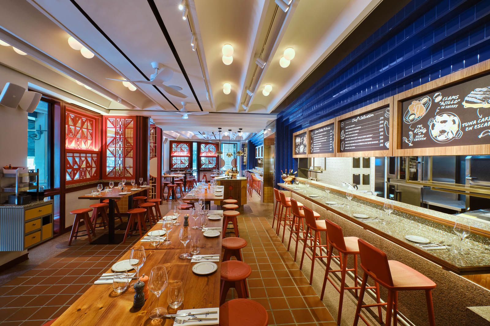 Interior design inspired by Spanish architect Antoni Gaudi's works