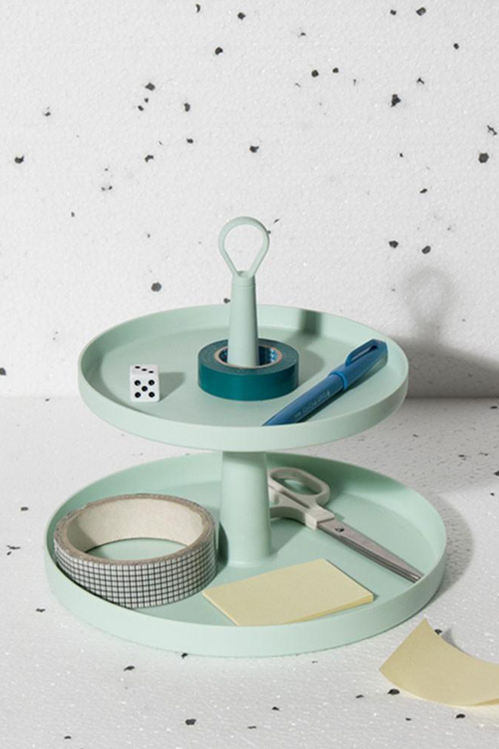The tiered tray can also function as an organisational tool Photo: Scene Shang