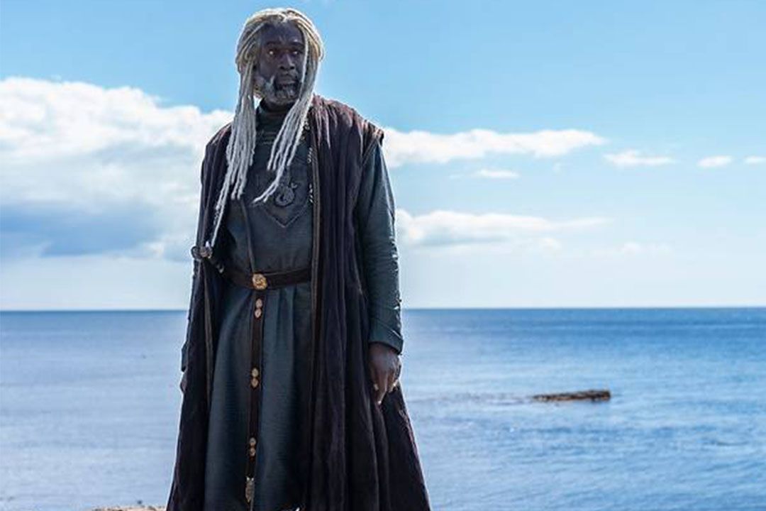 Steve Toussaint as Lord Corlys Velaryon in House Of The Dragon. Photo: HBO