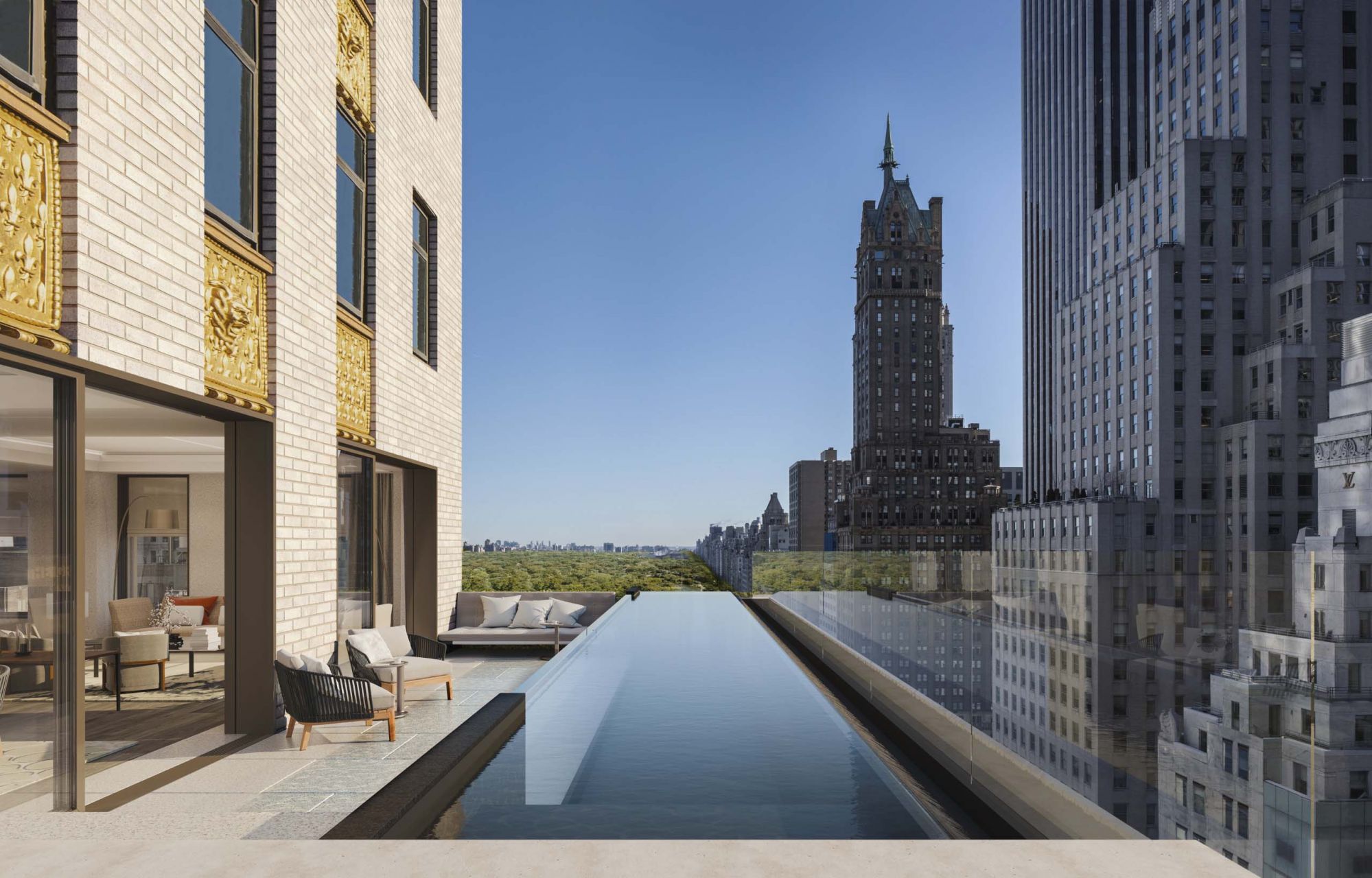 Residence Terrace and Pool